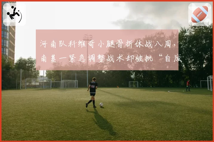 河南队科维奇小腿骨折休战八周，南基一紧急调整战术却被批“自废武功”
